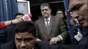 Alan García llegó al Perú para una diligencia pero se quedó tras una orden de impedimento de salida del país. Foto: Peru21