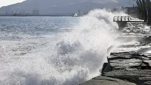 103 puertos cerrados por oleaje fuerte en todo el litoral peruano. Foto y video: Canal N/Andina