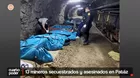 Los 13 mineros secuestrados y asesinados en Pataz