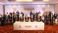 30 partidos firman Pacto Ético Electoral para elecciones 2026