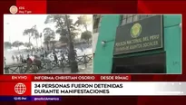 Detenidos. / Video: Canal N