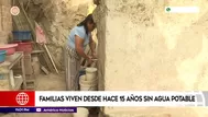 450 familias de Villa María del Triunfo viven sin agua potable