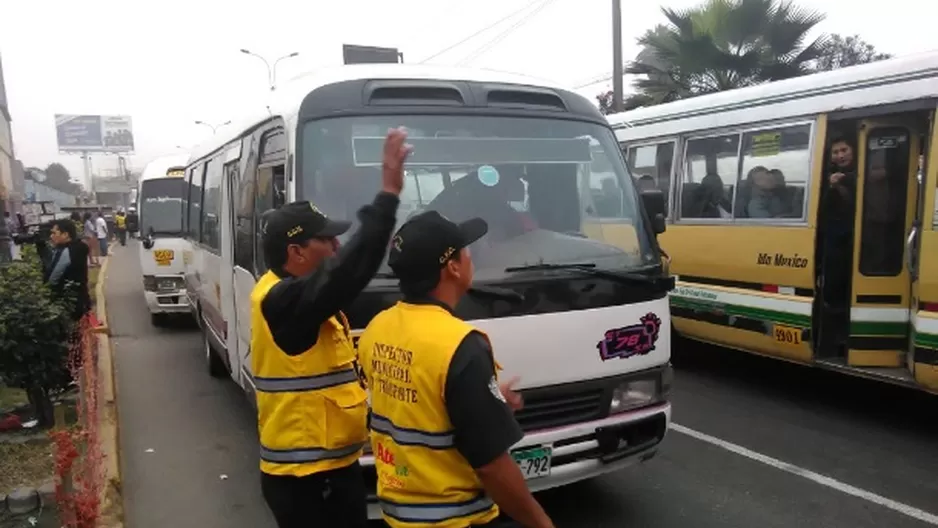 GTU retiró del padrón de afiliados a estos conductores / ANDINA