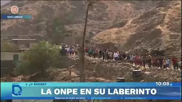 Escándalo logístico de ONPE y ánforas halladas en basurero/ Domingo al Día