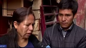 Vladimir M&aacute;rquez y Benedicta Palomino perdieron a familiares en el d&iacute;a de su boda (Foto: Captura Canal N)