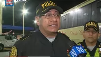 Coronel PNP Jorge Luis Suárez. Video: Canal N