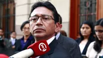 Humberto Abanto, involucrado en caso de arbitrajes. Foto: ANDINA