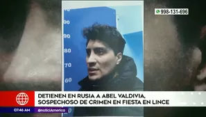 Abel Valdivia detenido en Rusia. Foto y video: América Noticias