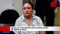 Abencia Meza podría librarse de sentencia de 30 años en su contra. América Noticias