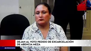 Abencia Meza podría librarse de sentencia de 30 años en su contra. América Noticias