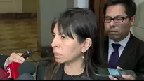 Giuliana Loza, abogada de Keiko Fujimori. Foto: captura de TV