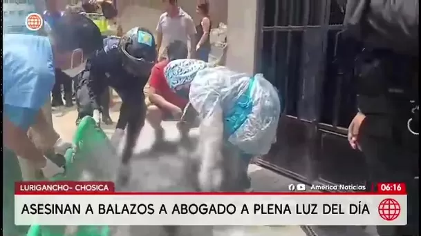 Asesinan a abogado en Carapongo en plena luz del día/ América Noticias