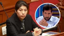 Betssy Chávez y su abogado, Raúl Noblecilla - Foto y video: Canal N