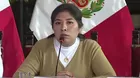 Abogado de Betssy Chávez pide salvoconducto a presidente Balcázar
