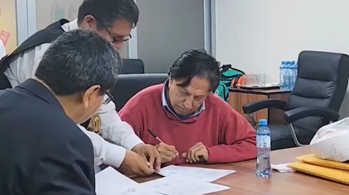 El ex presidente Alejandro Toledo fue extraditado el pasado domingo 23 de abril procedente de Estados Unidos / Captura: Canal N El ex presidente Alejandro Toledo fue extraditado el pasado domingo 23 de abril procedente de Estados Unidos / Captura: Canal N