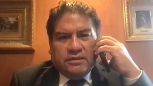 Joseph Campos, abogado de Dina Boluarte. Video: Canal N