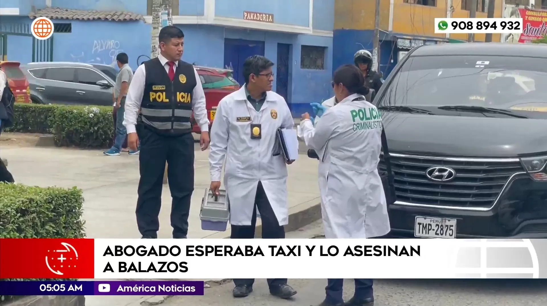 Abogado esperaba taxi y lo asesinan a balazos en Ate. Foto: América Noticias