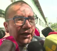 Grados: Esperamos que se dicte prisión preventiva contra Villar. Foto y video: Canal N