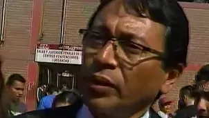 Humberti Abanto. Abogado de Fernanda Lora Paz