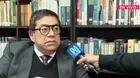 Abogado de Harvey Colchado sobre presunto pedido de detención: No se descarta o que se haya denegado la solicitud