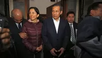 Ollanta Humala y la exprimera dama, Nadine Heredia. Ambos permanecen recluidos con 18 meses de prisión preventiva. Foto: Andina