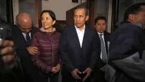 Ollanta Humala y la exprimera dama, Nadine Heredia. Ambos permanecen recluidos con 18 meses de prisión preventiva. Foto: Andina