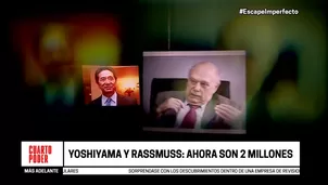 Jorge Yoshiyama confesó que había reclutado a varios aportantes falsos. Foto: captura de TV