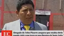 Abogado de Jhon Pizarro. América Noticias