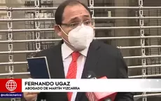 Abogado de Vizcarra acudió a la Fiscalía: Tiene que quedar claro el mensaje de sometimiento a la justicia - Noticias de despacho-presidencial