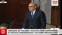 Roberto Pereira, abogado del presidente Vizcarra. Video: América