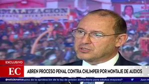 Contra el secretario general de Fuerza Popular, José Chlimper Ackerman