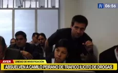 Camilo Peirano fue absuelto durante proceso por tráfico ilícito de drogas - Noticias de camila