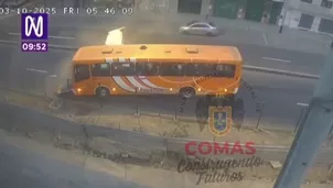 Accidente en el distrito de Comas deja varios heridos tras choque en la avenida Túpac Amaru