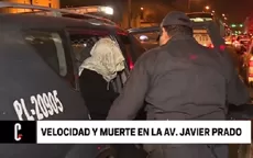Accidente en Javier Prado: conductora fue liberada por la Fiscalía - Noticias de liberado