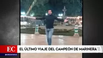 El último viaje del campeón de marinera | Video: América Noticias.