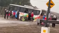 Los heridos fueron trasladados a un hospital de la zona. / Video: Canal N