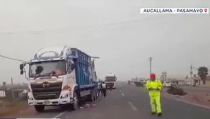 Choque de ómnibus contra camión en Pasamayo deja dos muertos y al menos doce heridos, según la Policía. / Video: Canal N