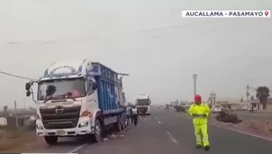 Choque de ómnibus contra camión en Pasamayo deja dos muertos y al menos doce heridos, según la Policía. / Video: Canal N