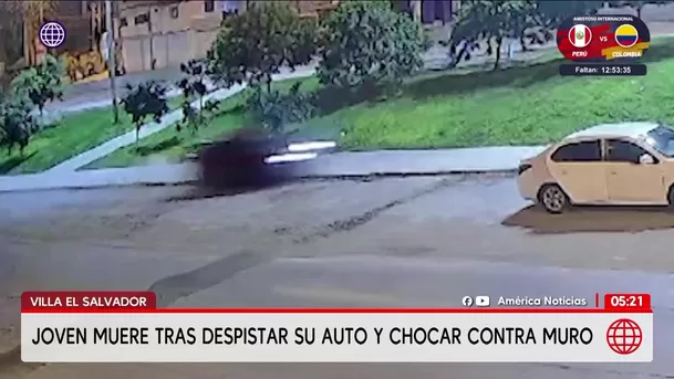 Accidente de tránsito deja un muerto en Villa El Salvador. Foto: América Noticias Accidente de tránsito deja un muerto en Villa El Salvador. Foto: América Noticias
