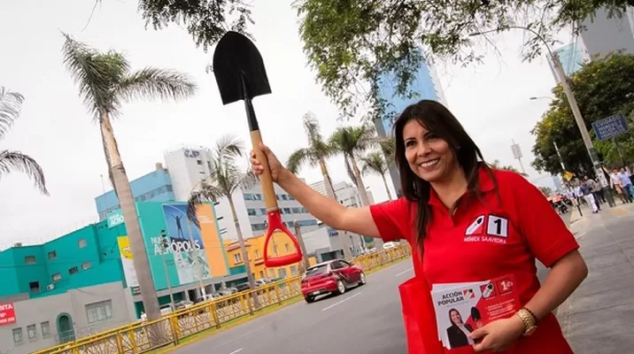 Mónica Saavedra, congresista electa por Acción Popular. Foto: Andina Mónica Saavedra, congresista electa por Acción Popular. Foto: Andina