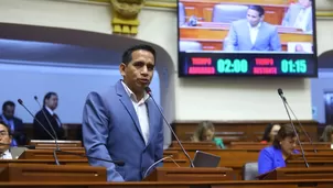 Acción Popular condiciona voto de confianza al gabinete Arana. Foto y video: Canal N/Andina