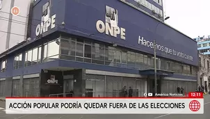 Acción Popular enfrenta posible exclusión electoral por denuncias/ América Noticias