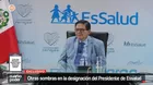 Acho: Presidente de Essalud presentó certificados sin sustento