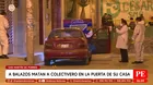 Acribillan a un colectivero frente a su hijo y esposa en SMP