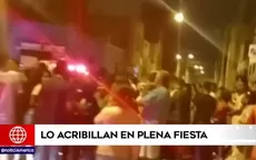 Acribillan a un hombre al salir de una fiesta en Barrios Altos - Noticias de barrios-altos