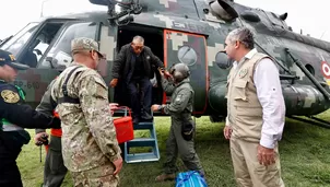 El Ministerio de Defensa y el GORE Arequipa activaron un puente aéreo y marítimo para evacuar a las personas varadas por huaicos entre Ocoña y Atico. Foto: Ministerio de Defensa. Video: Canal N