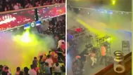 Activan bomba lacrimógena en concierto de Caribeños de Guadalupe