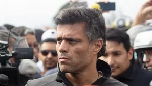 Leopoldo López fue liberado por militares que apoyan a Juan Guaidó. Foto: AFP