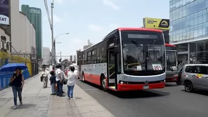 ACTU sobre corredores complementarios. Video: Canal N / Foto: El Comercio