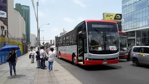 ACTU sobre corredores complementarios. Video: Canal N / Foto: El Comercio